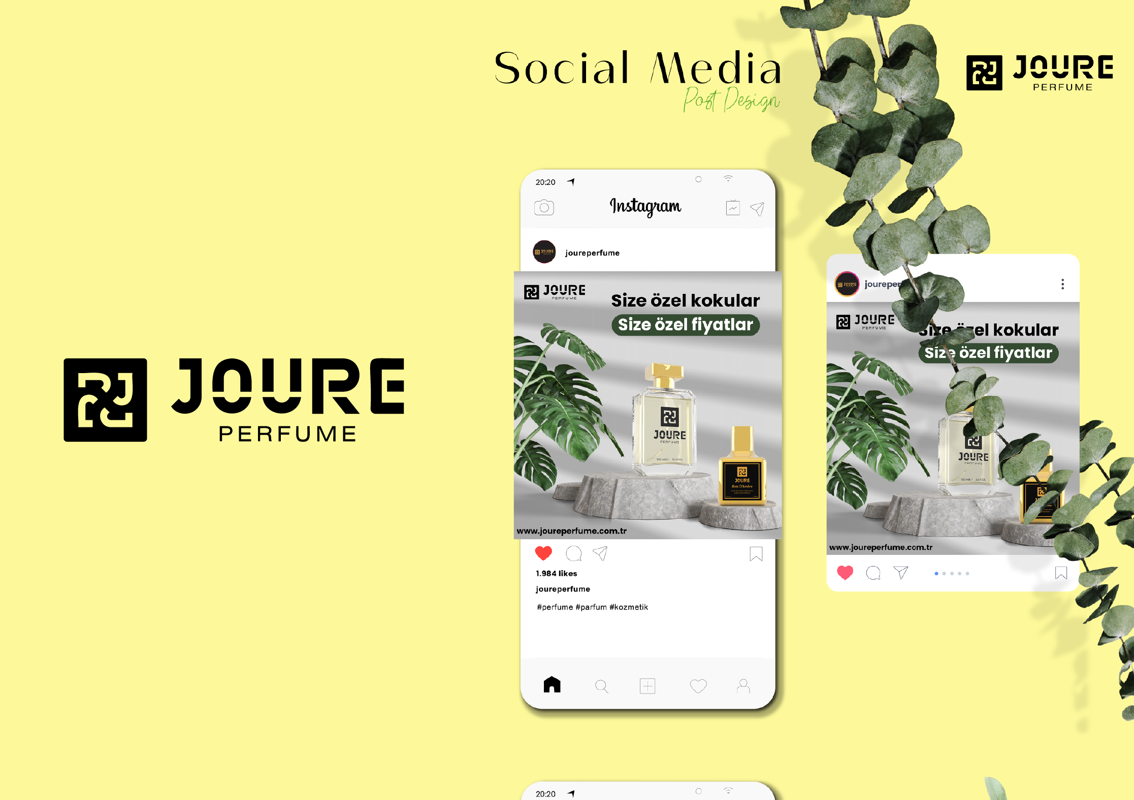 Joure Perfume | Sosyal medya görselleri